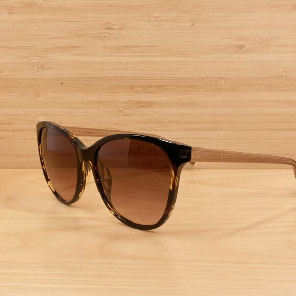 Escada SESE25K 0714 Women’s Sunglasses / Havana Brown Frame / Gradient Lenses - Picture 1 of 11
